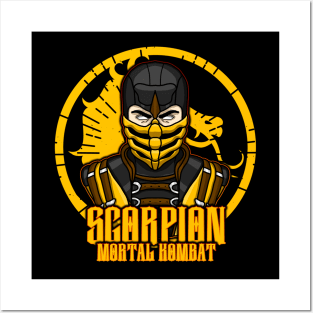 Scorpion (Mortal Kombat) Posters and Art